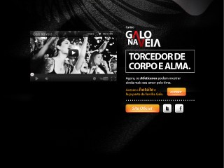 Screenshot sito: Atletico Mineiro