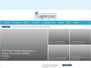 Screenshot sito: Cagliaripad.it