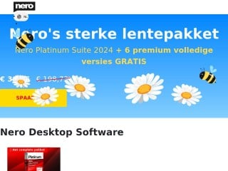 Screenshot sito: Nero Language Pack