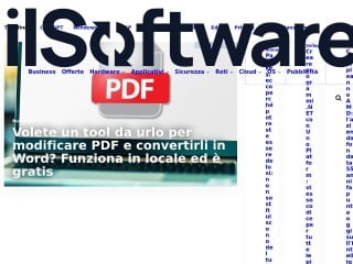 Screenshot sito: IlSoftware.it