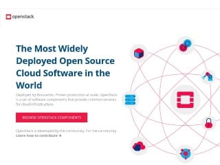 Screenshot sito: OpenStack