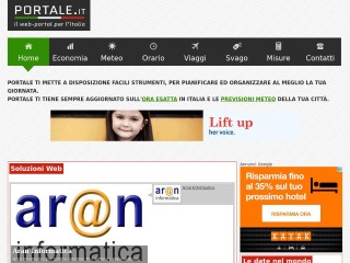 Screenshot sito: Portale.it 