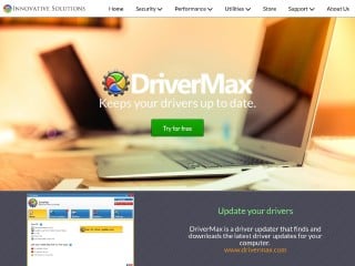 Screenshot sito: DriverMax