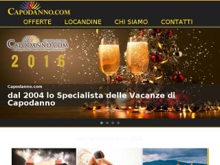 Screenshot sito: Capodanno.com
