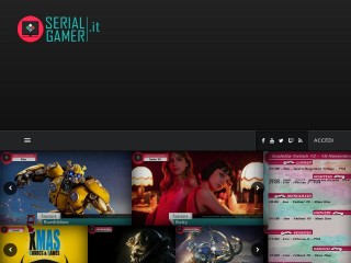 Screenshot sito: Serialgamer.it