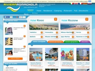 Screenshot sito: Abc Rimini