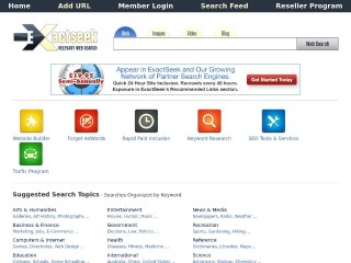 Screenshot sito: ExactSeek.com