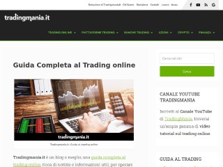 Screenshot sito: Tradingmania.it