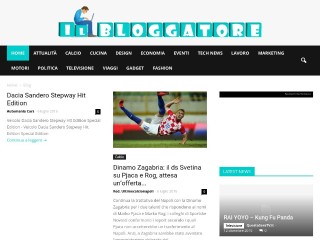 Screenshot sito: Ilbloggatore.com