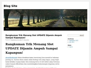 Screenshot sito: About The Domain