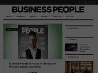 Screenshot sito: BusinessPeople.it