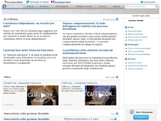 Screenshot sito: Quantalys Italia