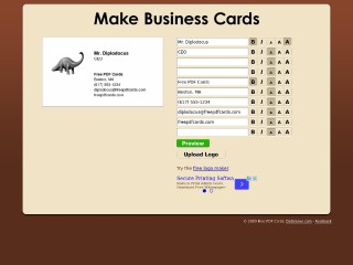 Make Business Cards