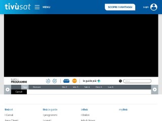 Screenshot sito: Tivu.tv