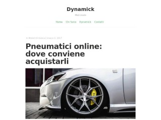 Screenshot sito: Dynamick