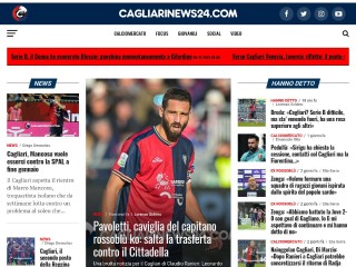 Screenshot sito: Cagliari news 24