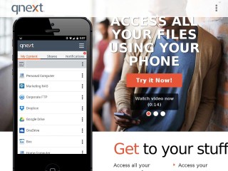 Screenshot sito: Qnext.com