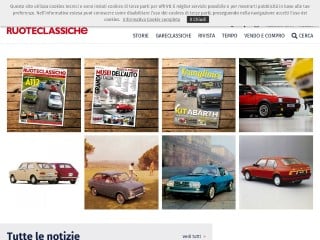 Screenshot sito: Ruote Classiche