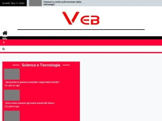 Screenshot sito: Veb.it