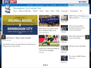 Screenshot sito: Birmingham