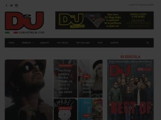 Screenshot sito: DJMagItalia