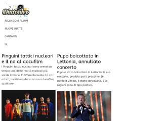 Screenshot sito: Diatonico