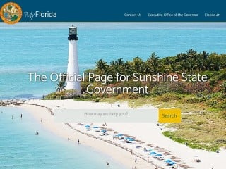 Screenshot sito: My Florida