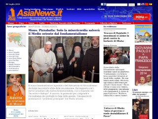 Screenshot sito: Asianews.it
