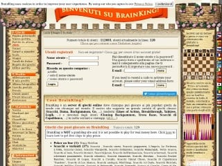 Screenshot sito: BrainKing.com