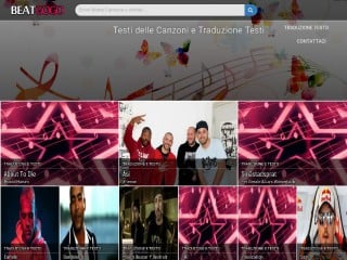 Screenshot sito: BeatGoGo.it