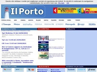 Screenshot sito: Il Porto