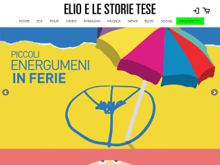Screenshot sito: Elio e le Storie Tese
