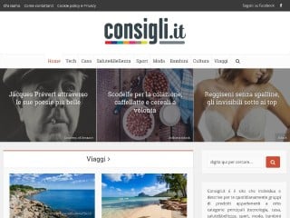 Screenshot sito: Consigli.it