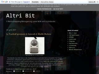 Screenshot sito: Altri Bit