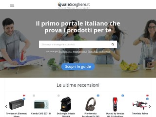 Screenshot sito: QualeScegliere.it 