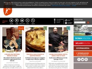 Screenshot sito: Il Gastronauta 