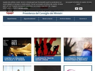 Screenshot sito: Cmparità