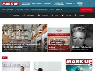 Screenshot sito: Mark-up.it