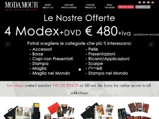 Screenshot sito: Modamour.com
