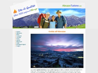 Screenshot sito: AbruzzoTurismo.net