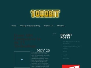 Screenshot sito: 1000bit.net