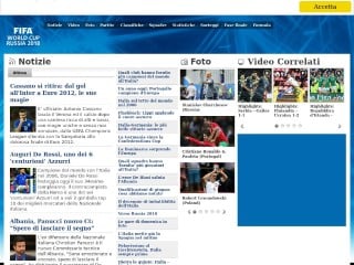Screenshot sito: Worldcup su UEFA.com