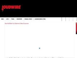 Screenshot sito: Loudwire.com