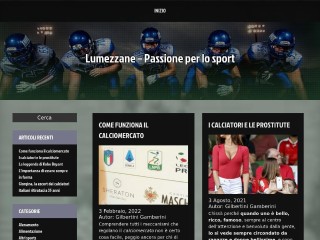 Screenshot sito: Lumezzane