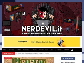 Screenshot sito: Nerdevil
