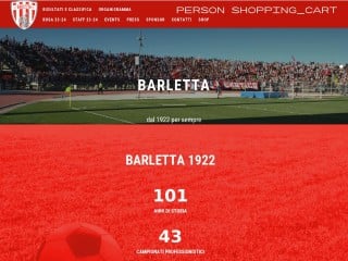 Screenshot sito: Barletta