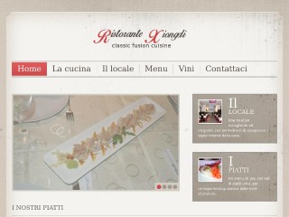 Screenshot sito: Ristorante Xiongdi Milano