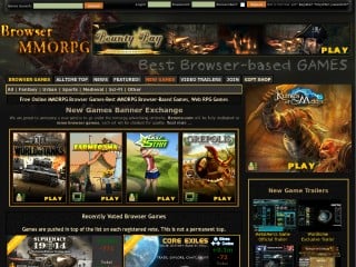 Screenshot sito: Browsermmorpg.com