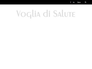 Screenshot sito: Vogliadisalute.it