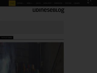 Screenshot sito: Udineseblog